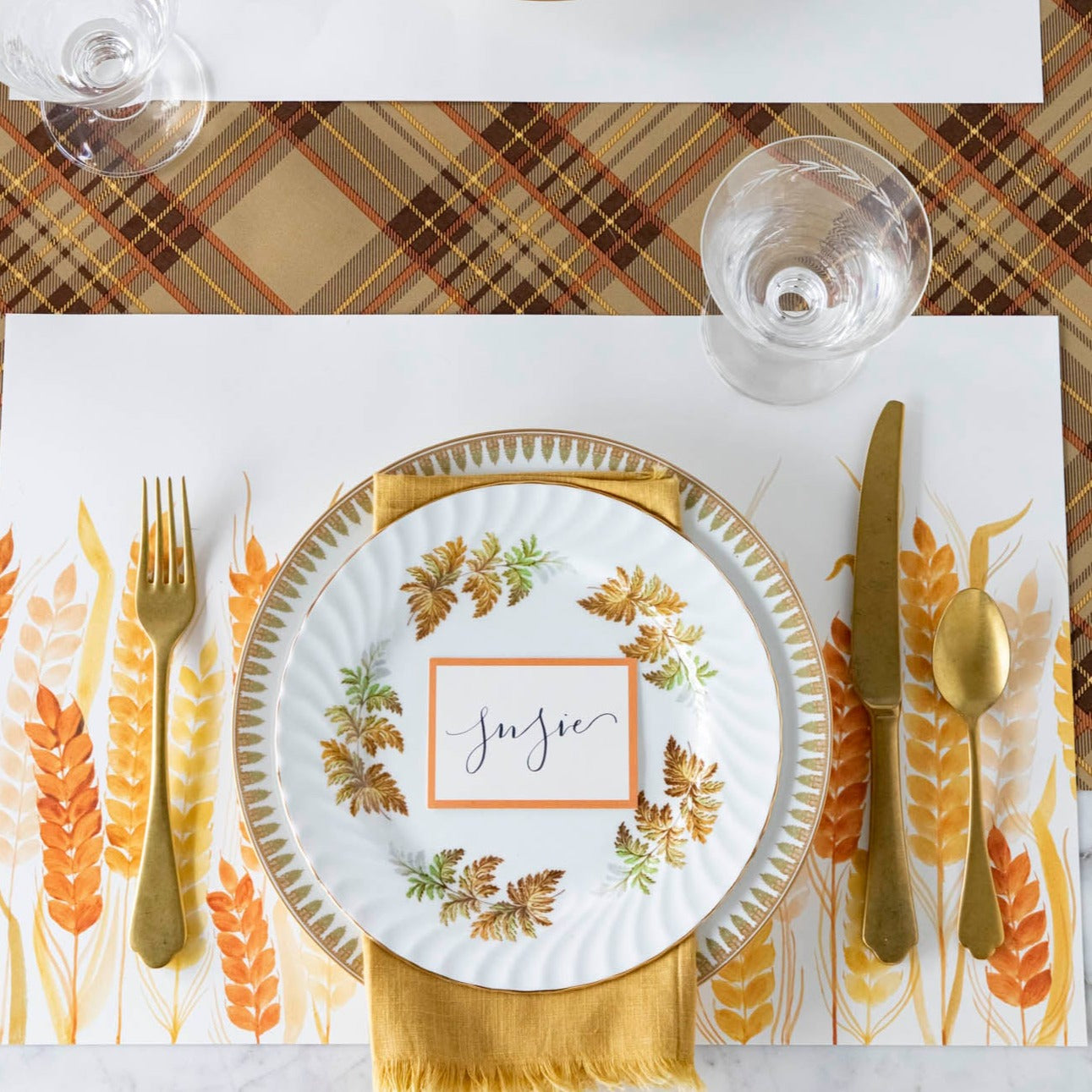 Golden Wheat Placemat