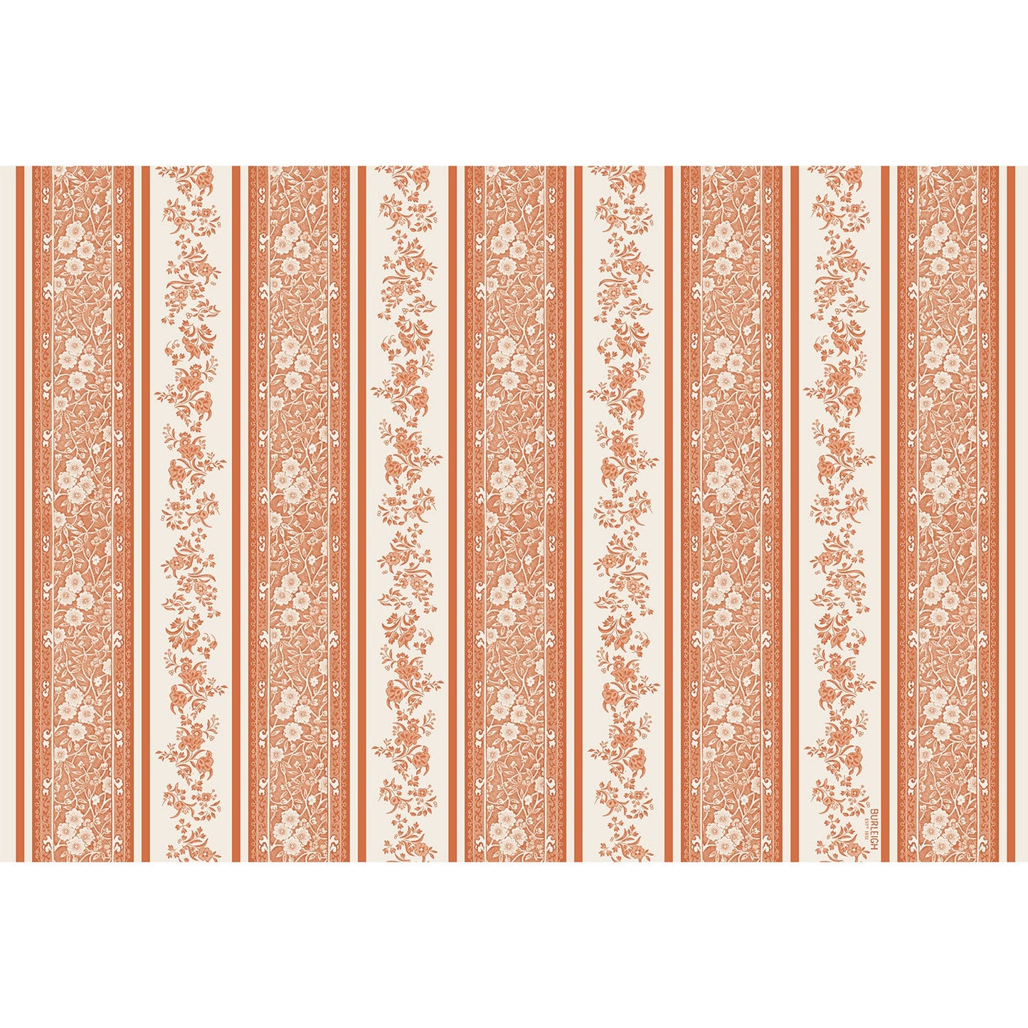 Pumpkin Burleigh Stripe Placemat