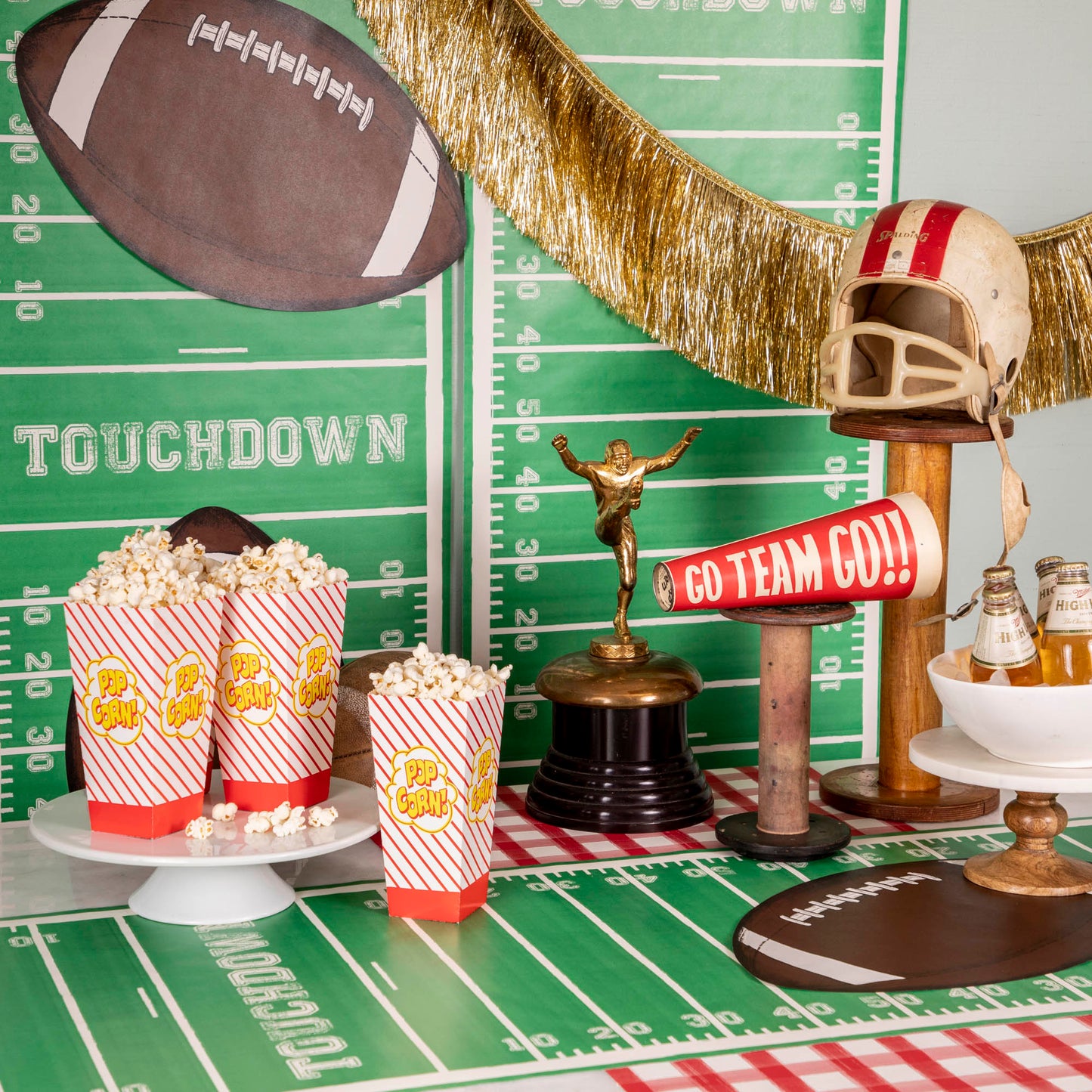 Die-cut Football Placemat