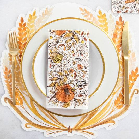 Die-cut Golden Harvest Placemat
