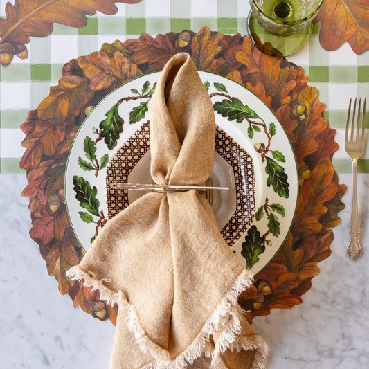 Die-cut Autumn Wreath Placemat
