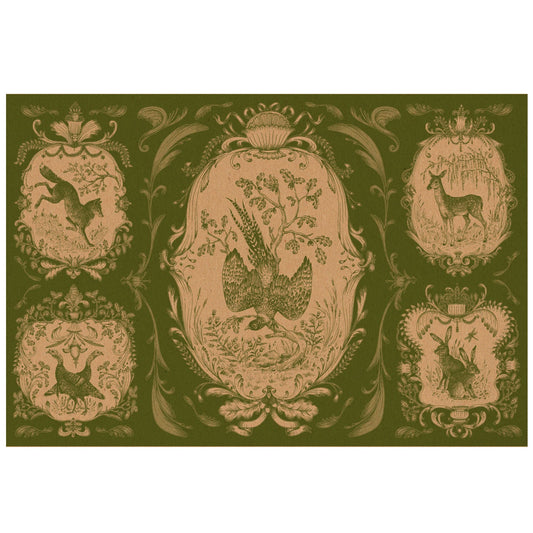 Moss Fable Toile Placemat