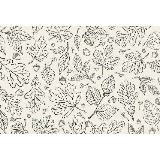 Coloring Leaves Placemat