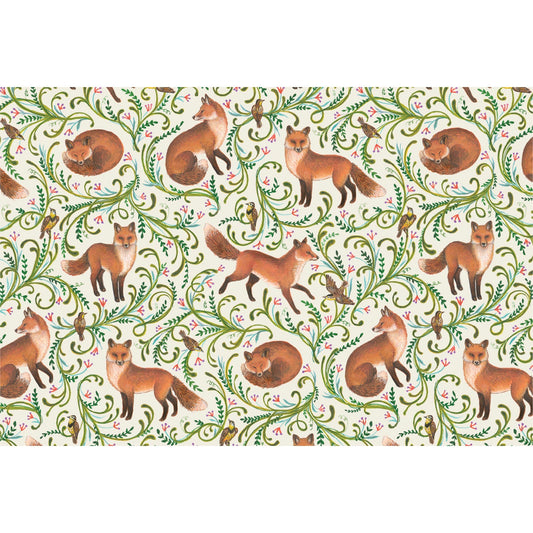 Fanciful Foxes Placemat