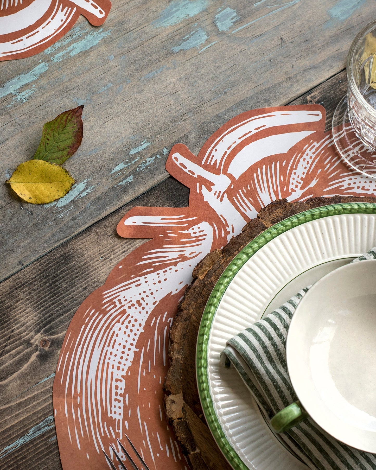 Die-cut Pumpkin Placemat