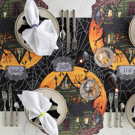 Die-Cut Haunted House Placemat