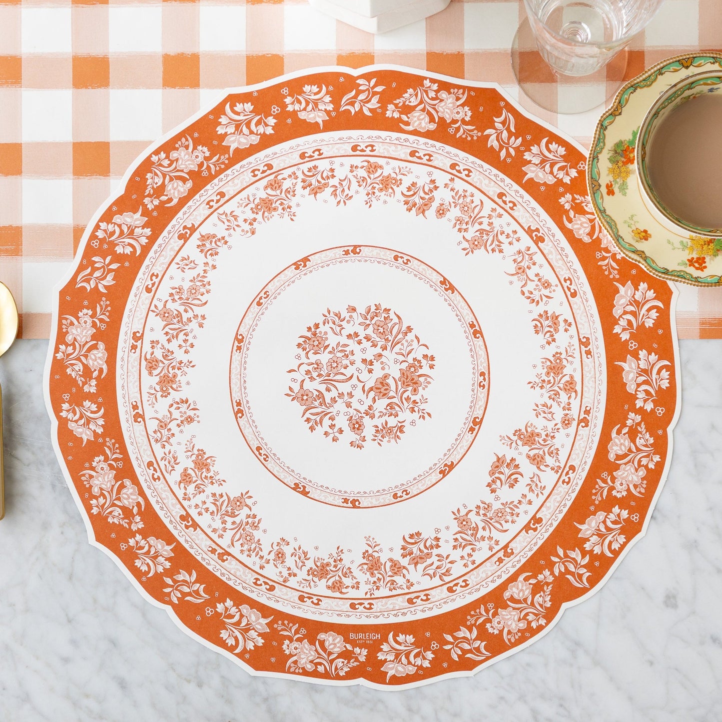 Die-cut Pumpkin Regal Placemat