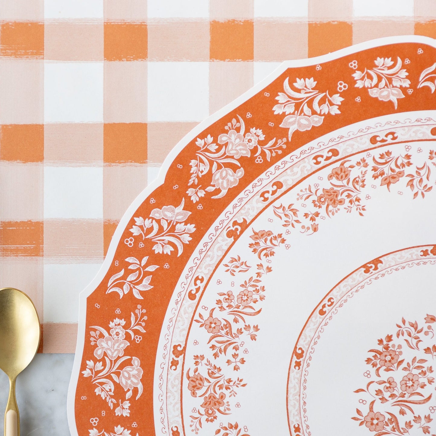 Die-cut Pumpkin Regal Placemat