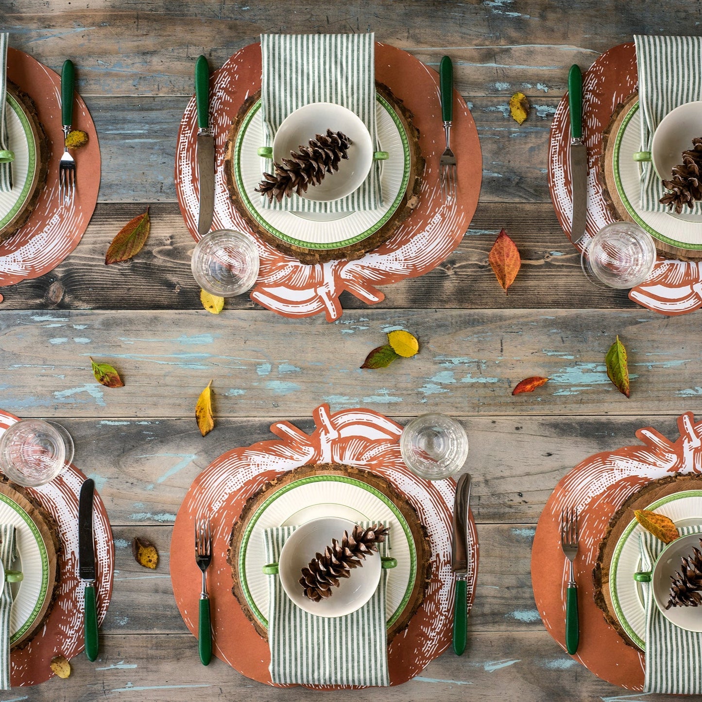 Die-cut Pumpkin Placemat